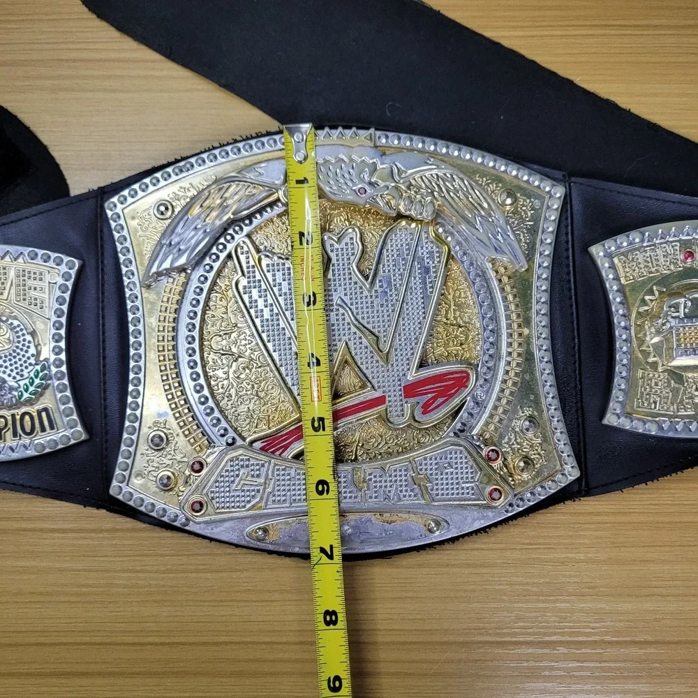 2010 WWE Inc Spinner Championship Belt John Cena Toy Gold Raw Champ Toy